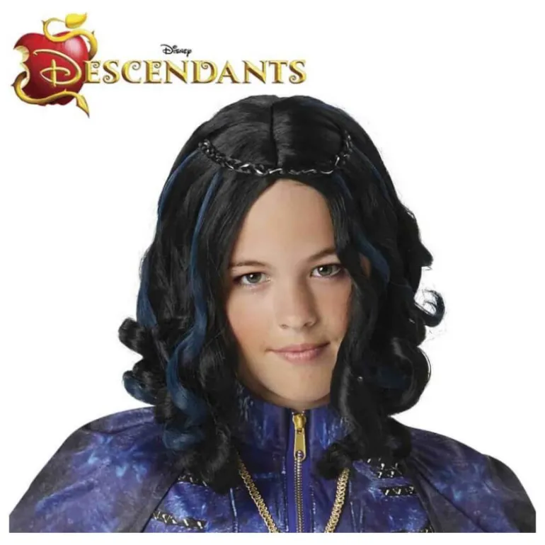 Peluca de Evie de los Descendientes para niña