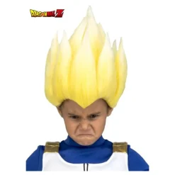 Peluca de Saiyan Vegeta de Dragón Ball en caja para niño