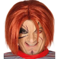 Peluca Pelirroja de Chucky Muñeco diabólico