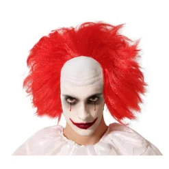 Peluca Roja de Payaso Asesino