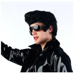 Peluca roquero con tupé