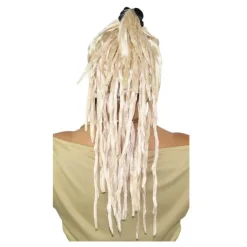 Peluca Rubia con Rastas y Flequillo de La Pili