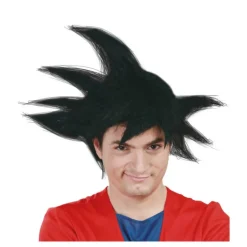 Peluca Son Goku Dragon Ball negra
