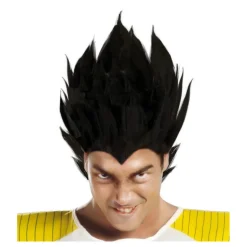 Peluca Vegeta Dragon Ball negra