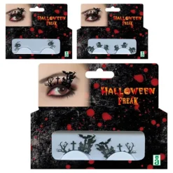 Pestañas Halloween en 3 modelos surtidos