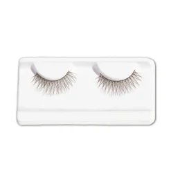 Pestañas postizas negras con pegamento