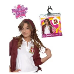 Polo de colegiala con Escudo para niñas de 5-7 años