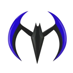 Réplica Batarang azul con luces Batman DC Comics