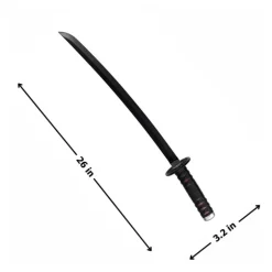 Réplica Espada de Tanjiro Demon Slayer - 66 cm - Plástico