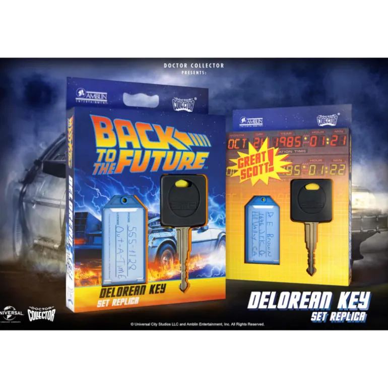 Réplica Llave Delorean Regreso al Futuro Doctor Collector