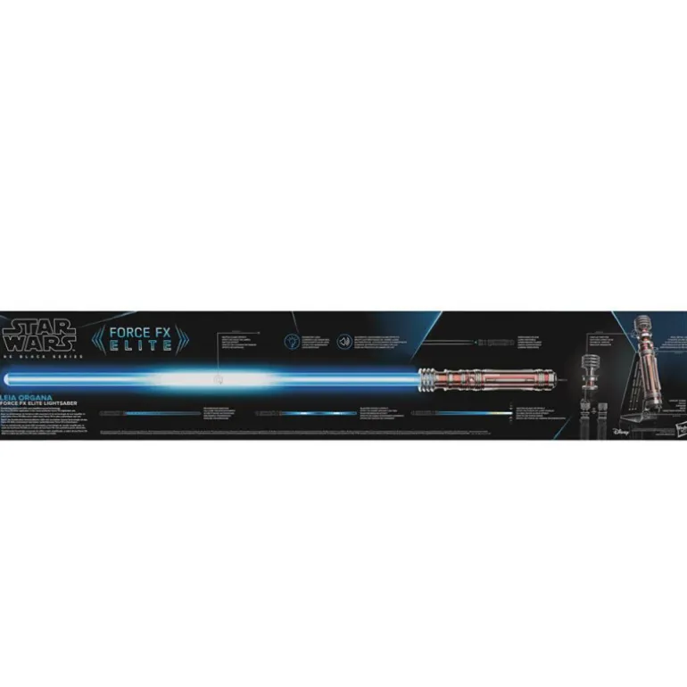 Sable láser Leia Organa Hasbro Black Series Star Wars