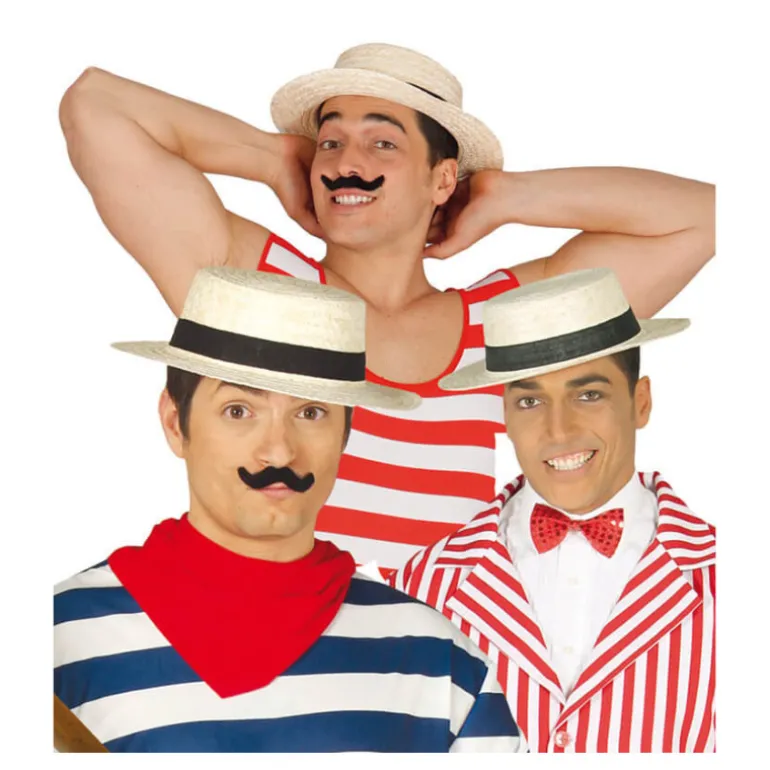 Sombrero Canotier o Gondolero