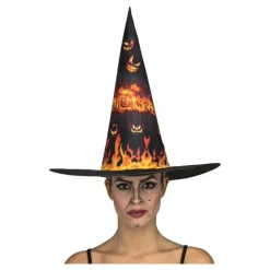 Sombrero de Bruja con Fuego