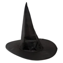 Sombrero negro básico de Bruja