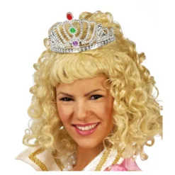 Tiara o Diadema de Princesa de color plata