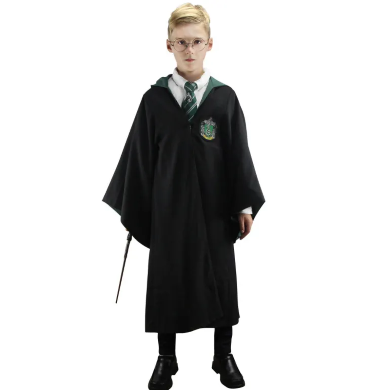 Túnica Harry Potter Casa Slytherin Kids