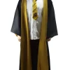 Vestido de Mago Hufflepuff Harry Potter Talla XL Licencia Oficial